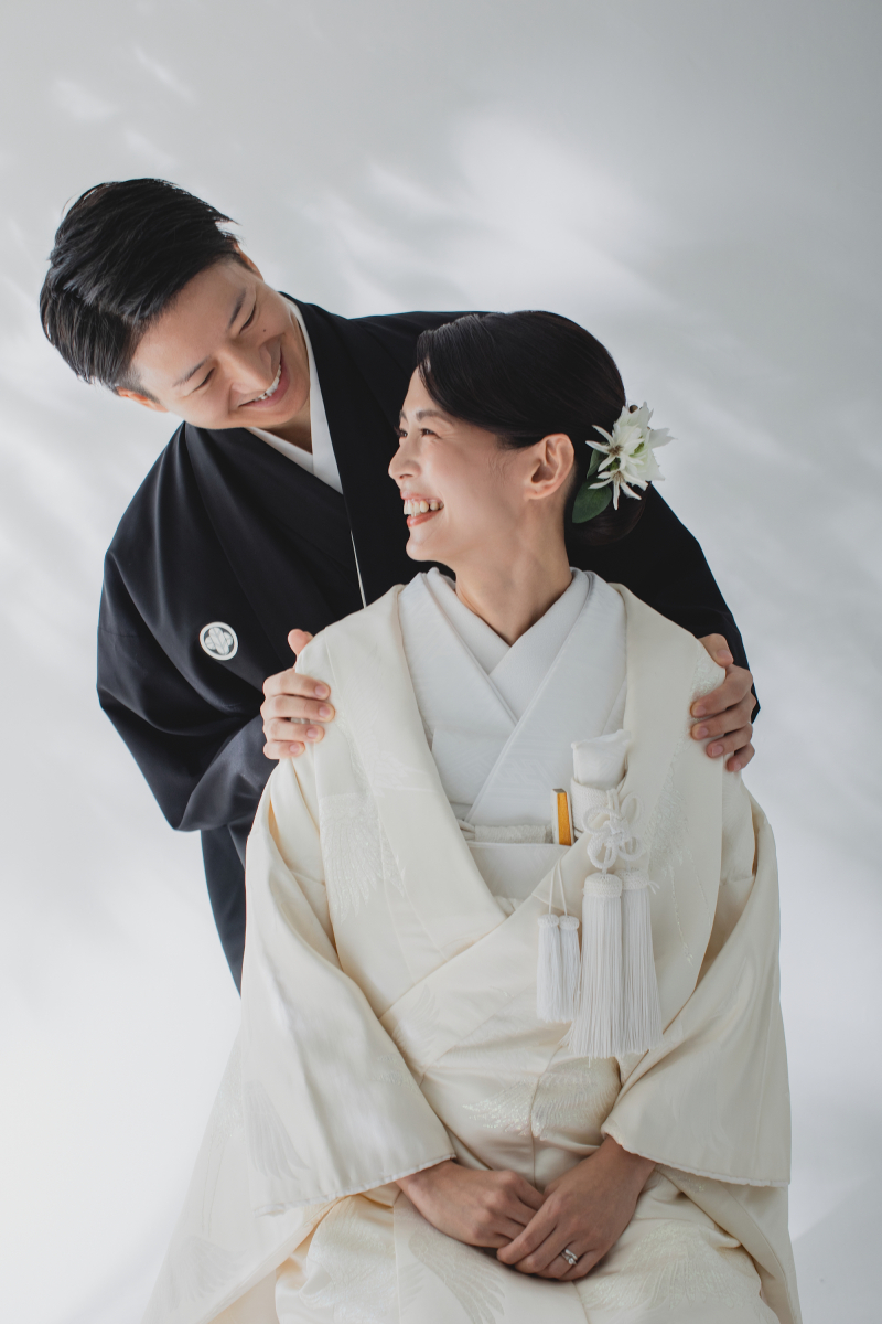 シンプル綺麗なスタジオ撮影