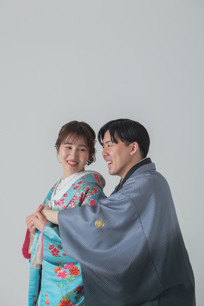 様々な表情のお写真を残す【和装ハウススタジオ】和装2着