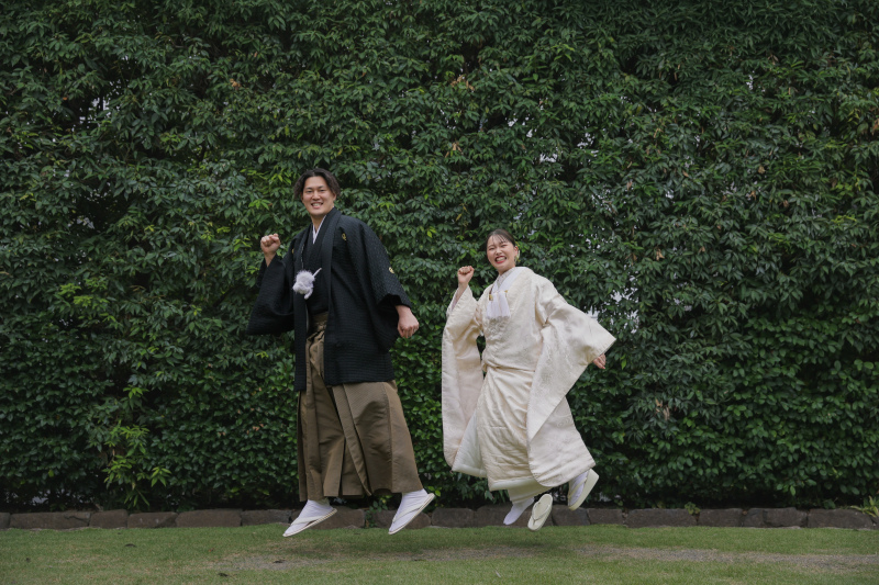 似ている笑顔のかわいいおふたり【目白庭園+代々木公園】
