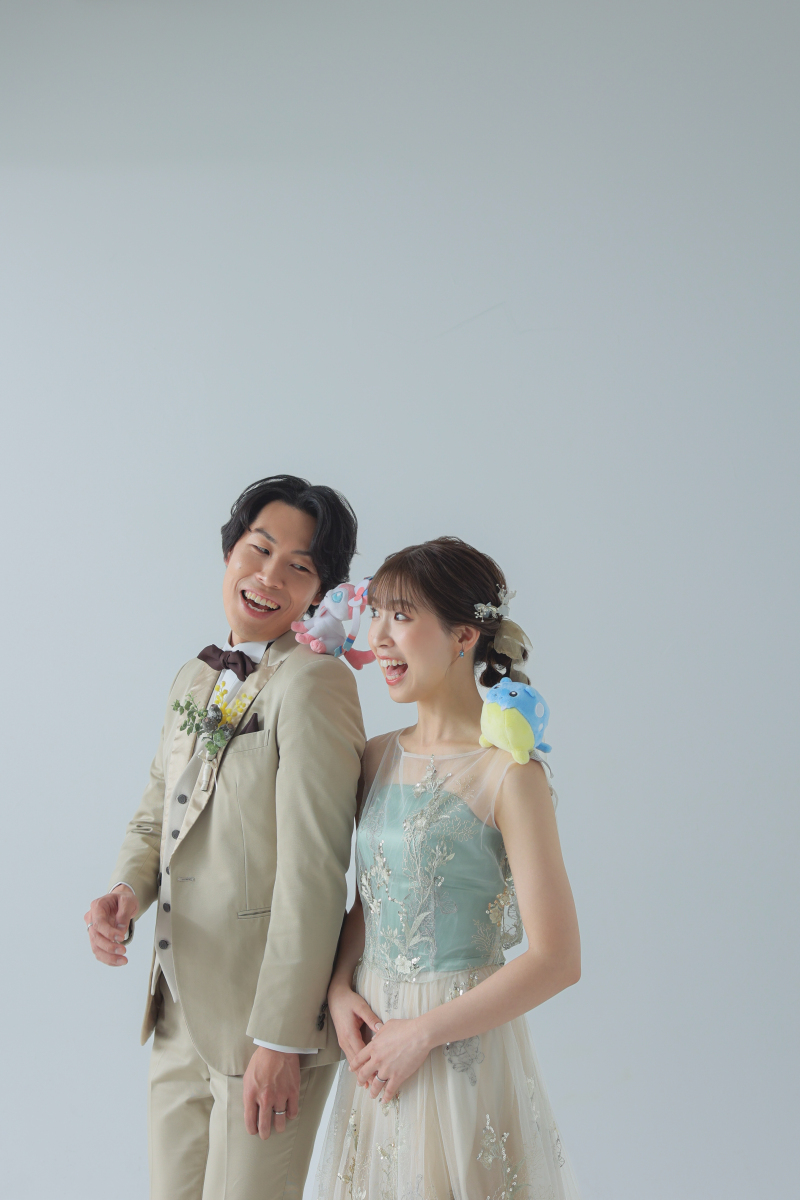 【洋装ハウススタジオ】笑顔あふれる1枚を