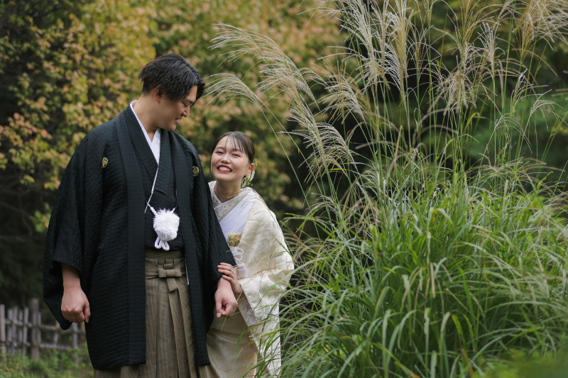 似ている笑顔のかわいいおふたり【目白庭園+代々木公園】