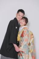 和装&times;スタジオ撮影♪