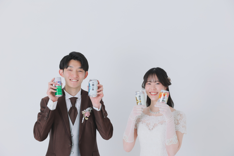 シンプル!でもお二人らしく! 洋装ハウススタジオプラン