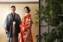 色打掛&times;屋内庭園スタジオ♬