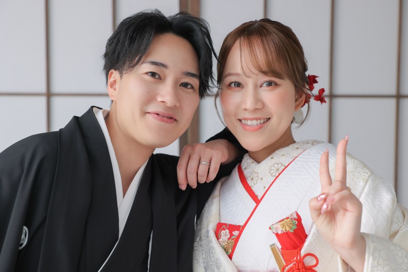 おふたりらしさ全開！屋内庭園スタジオ