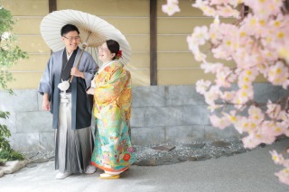 屋内庭園スタジオで春と秋を一緒に！