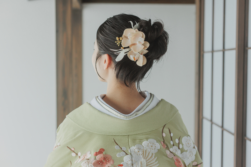 新作和装と和洋ヘアメイクのご紹介です♩