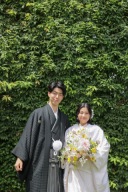 新緑が綺麗な目白庭園で和装ロケーション！