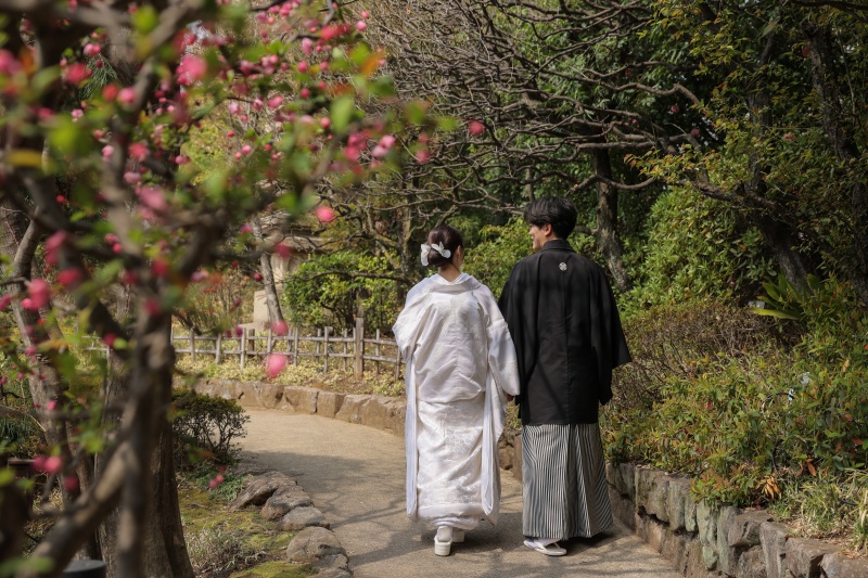 〜目白庭園ロケーション〜 お二人らしい写真を思い出に!