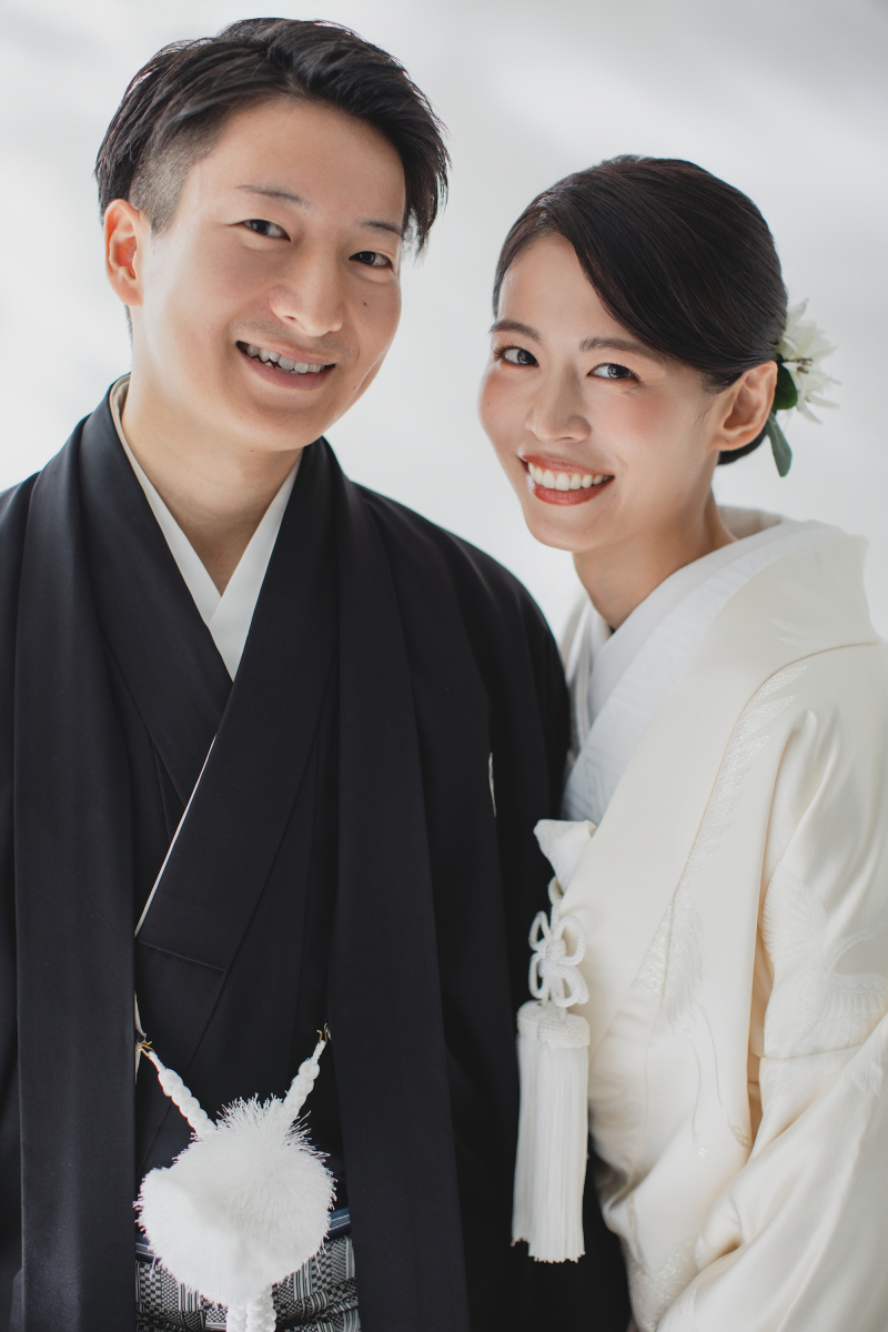 シンプル綺麗なスタジオ撮影