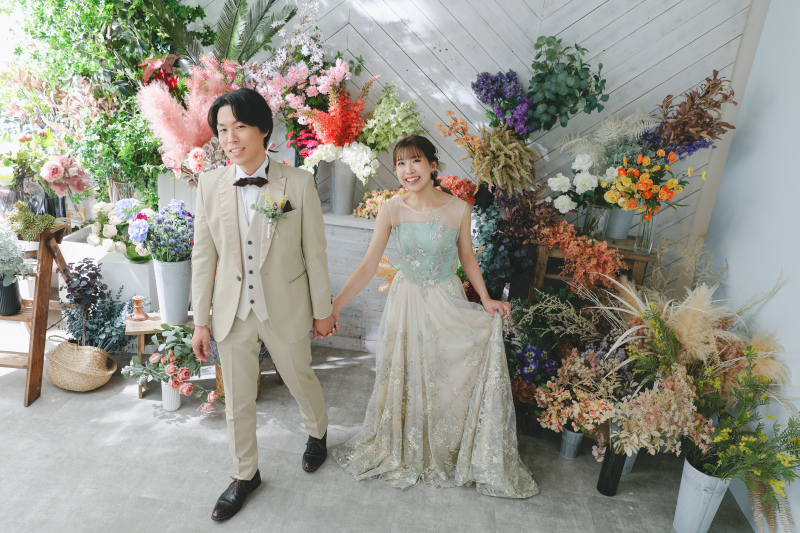 【洋装ハウススタジオ】笑顔あふれる1枚を