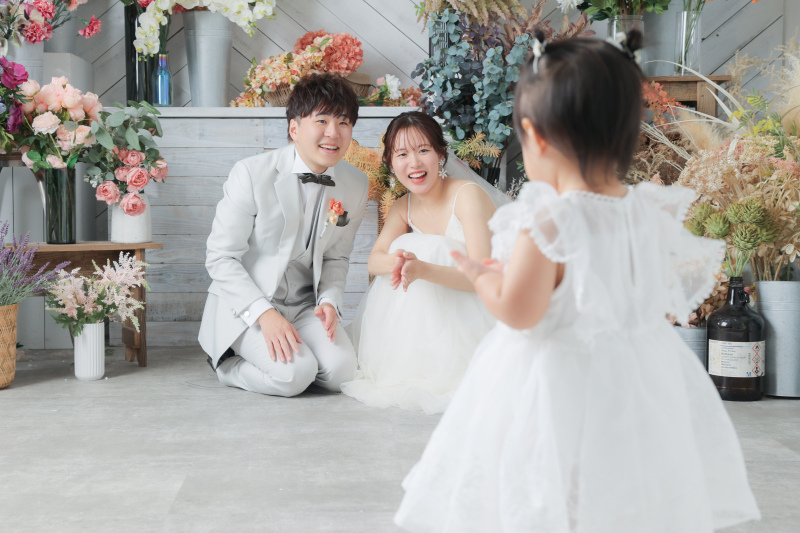 ハウススタジオで残す特別な日