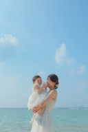 お子様と3人で!!抜 群の景色で叶える沖縄ロケーション撮影!!