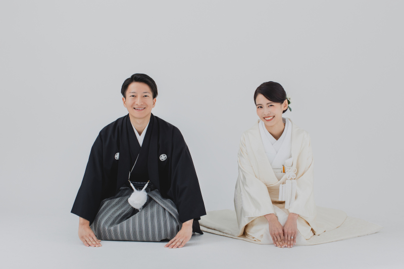 シンプル綺麗なスタジオ撮影