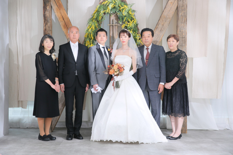 和洋2着とも、ご家族様との思い出を