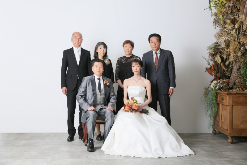 和洋2着とも、ご家族様との思い出を