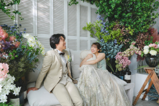 【洋装ハウススタジオ】笑顔あふれる1枚を