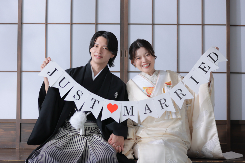 お二人の雰囲気に合わせたウェディングフォト！