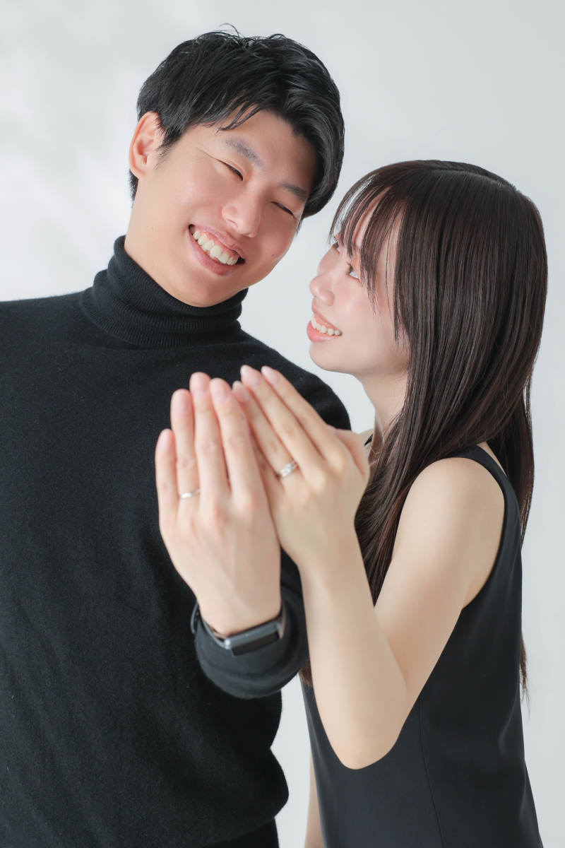 入籍フォトで残す、お二人の記念日。