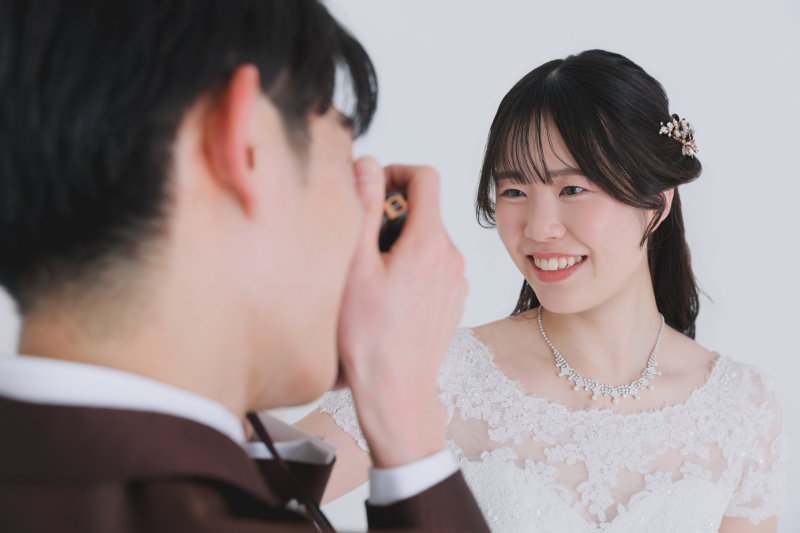 お互いの趣味を取り入れたお二人だけの特別な写真！