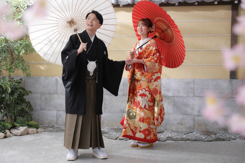 春の彩りと共に迎える幸せの瞬間