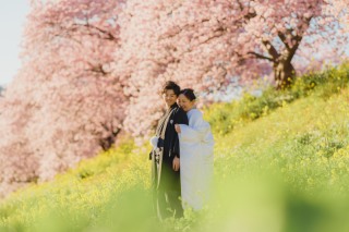 河津桜と一緒に素敵な写真を残しましょう♫