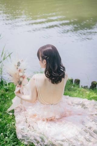 洋装ヘアチェンジ