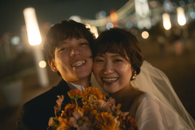 お台場海浜公園での撮影