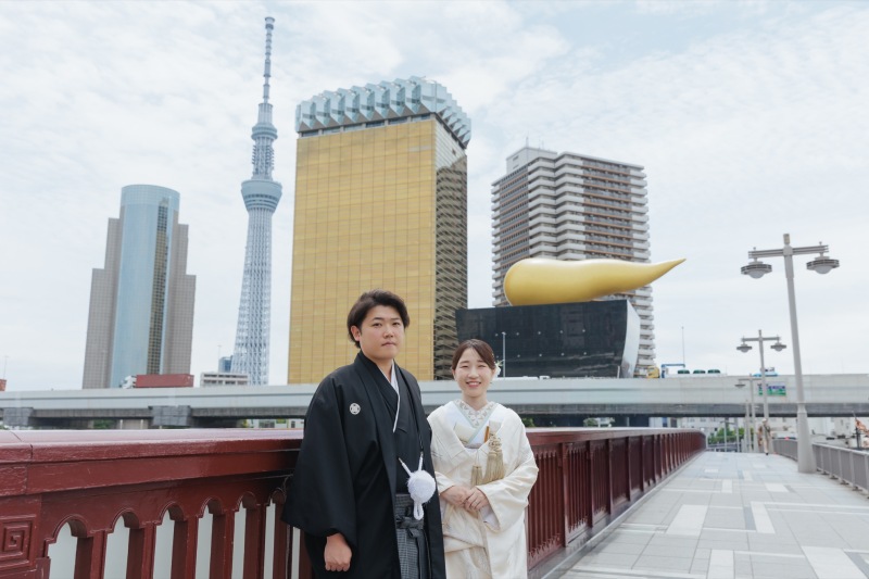 隅田川沿いを散歩撮影