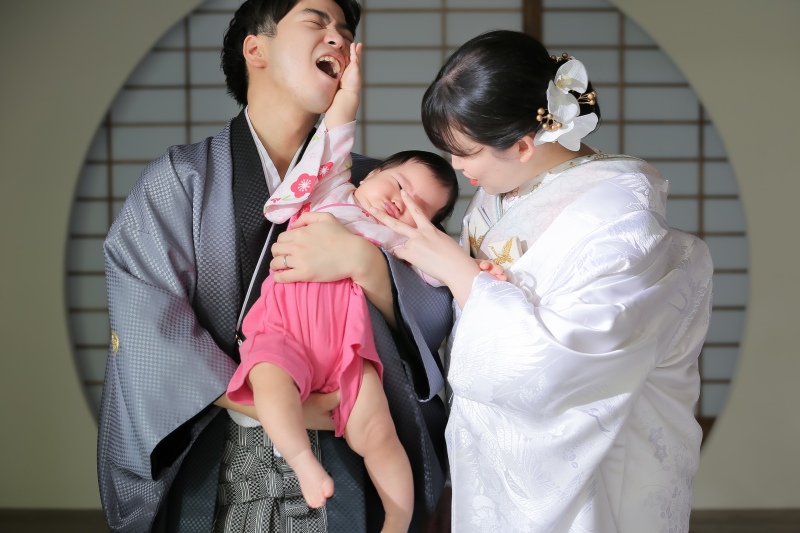 お子様と一緒にウェディングフォト！！！