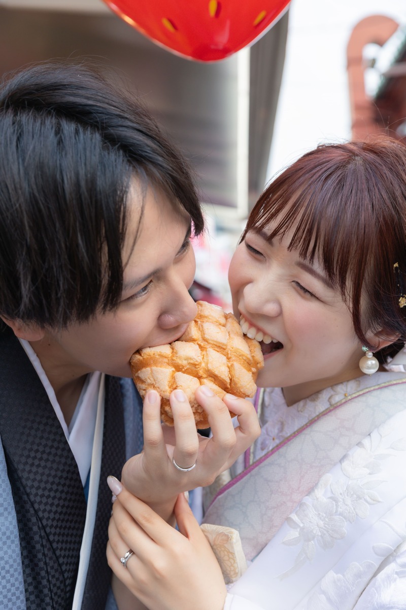【浅草周遊】食べ歩きしながら撮影しませんか?