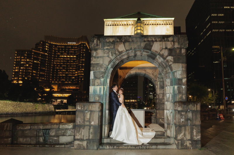 丸の内と東京駅の夜景フォト