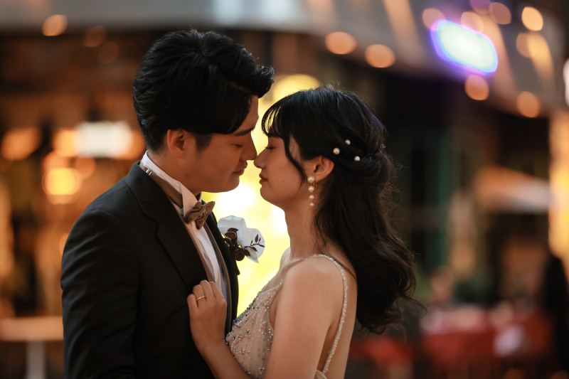 東京駅　夜景撮影ヘアメイク