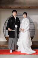 屋内庭園スタジオでフォーマルな撮影！