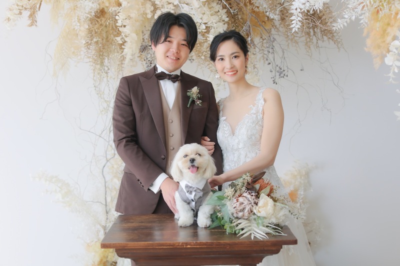 洋装チャペルスタジオ撮影