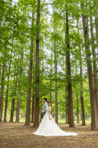 開放的な真夏の新緑ロケーション！