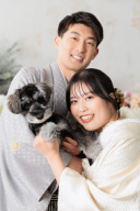 わんちゃんと一緒に！