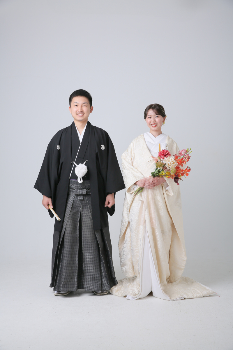 和装スタジオでシンプル可愛く!