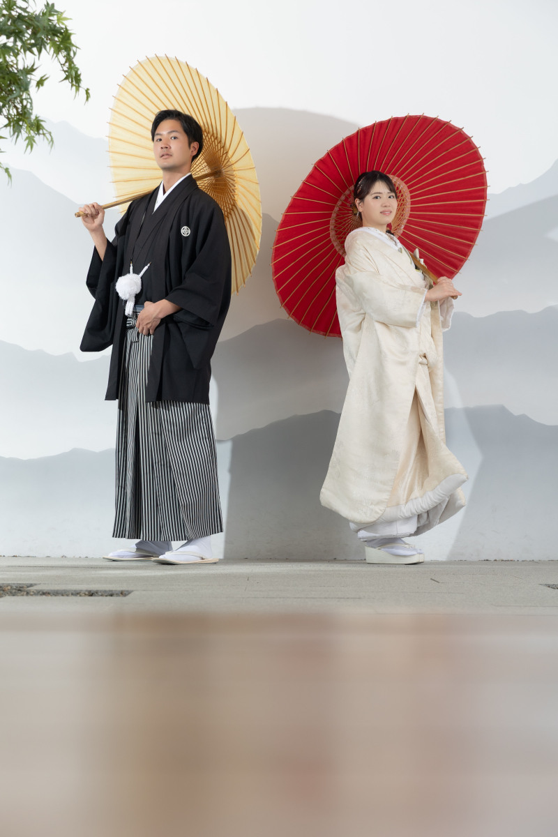 和装の優しい時間と共に