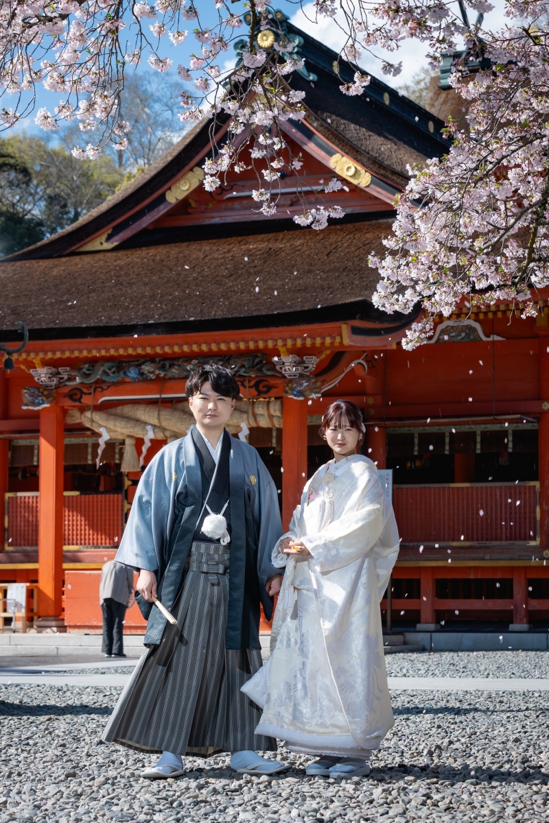 富士浅間大社桜