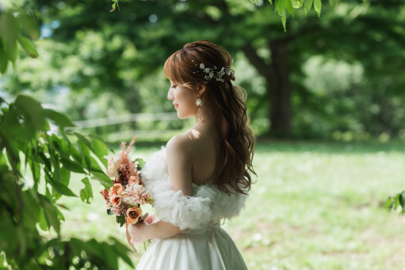 【リゾートロケーション撮影ヘアスタイル】