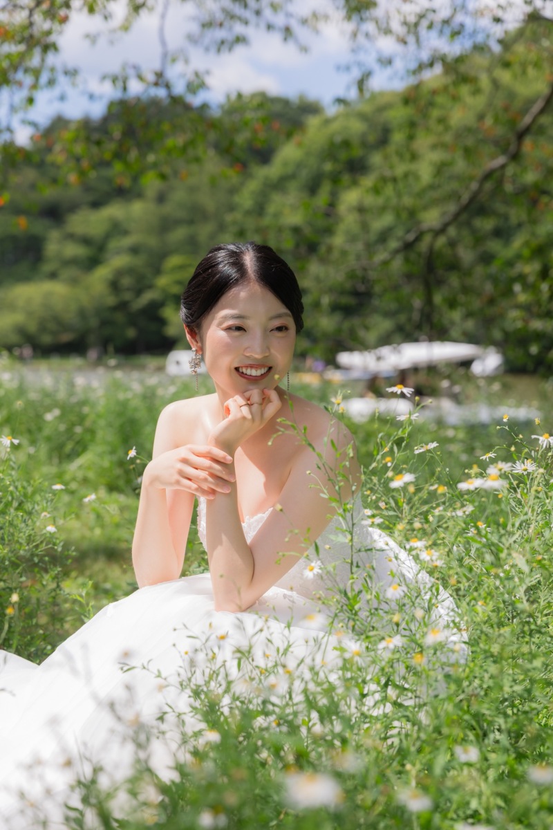 軽井沢ロケーション!洋装1着タリアセンでの撮影♪