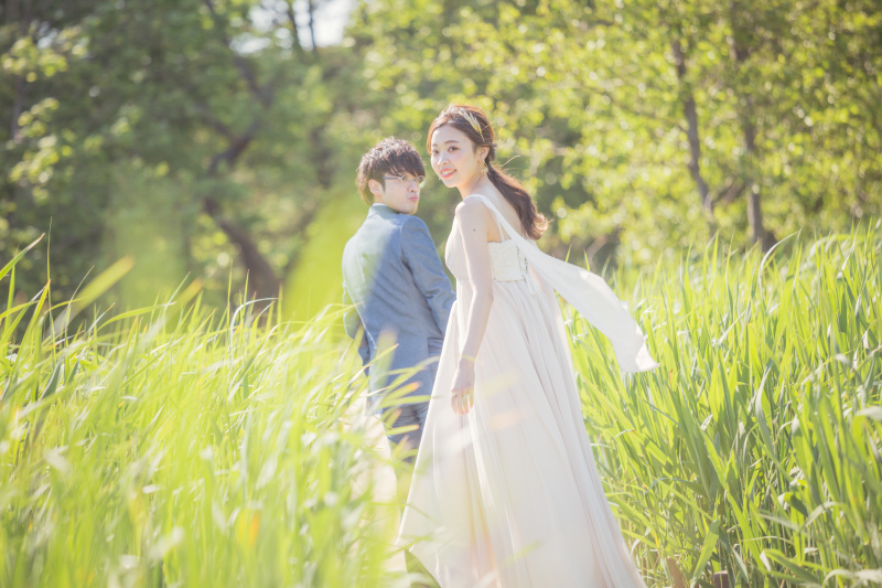 ナチュラルテイストがイマドキ♪まだ間に合う新緑ロケーション！