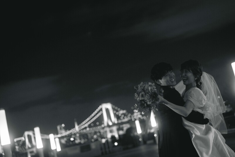 お台場海浜公園での撮影