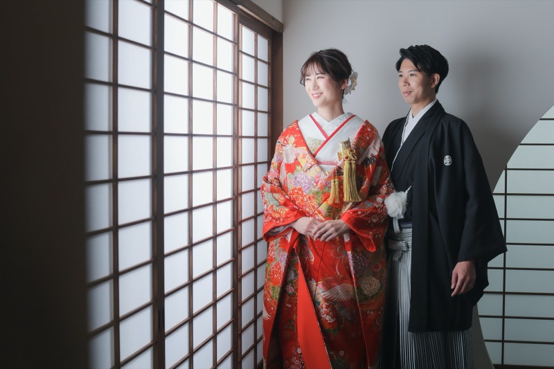 和装から洋装 ヘアスタイルチェンジ