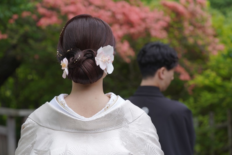 和洋のヘアチェンジ