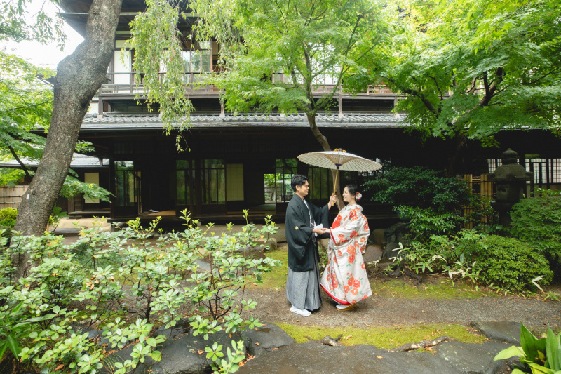旧安田邸庭園ロケーション