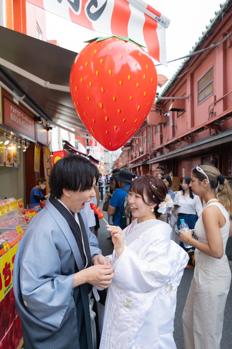 【浅草周遊】食べ歩きしながら撮影しませんか?