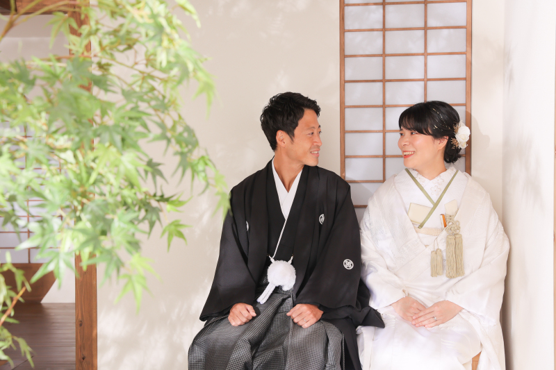 和装を200パーセント満喫!白無垢&色打掛+綿帽子