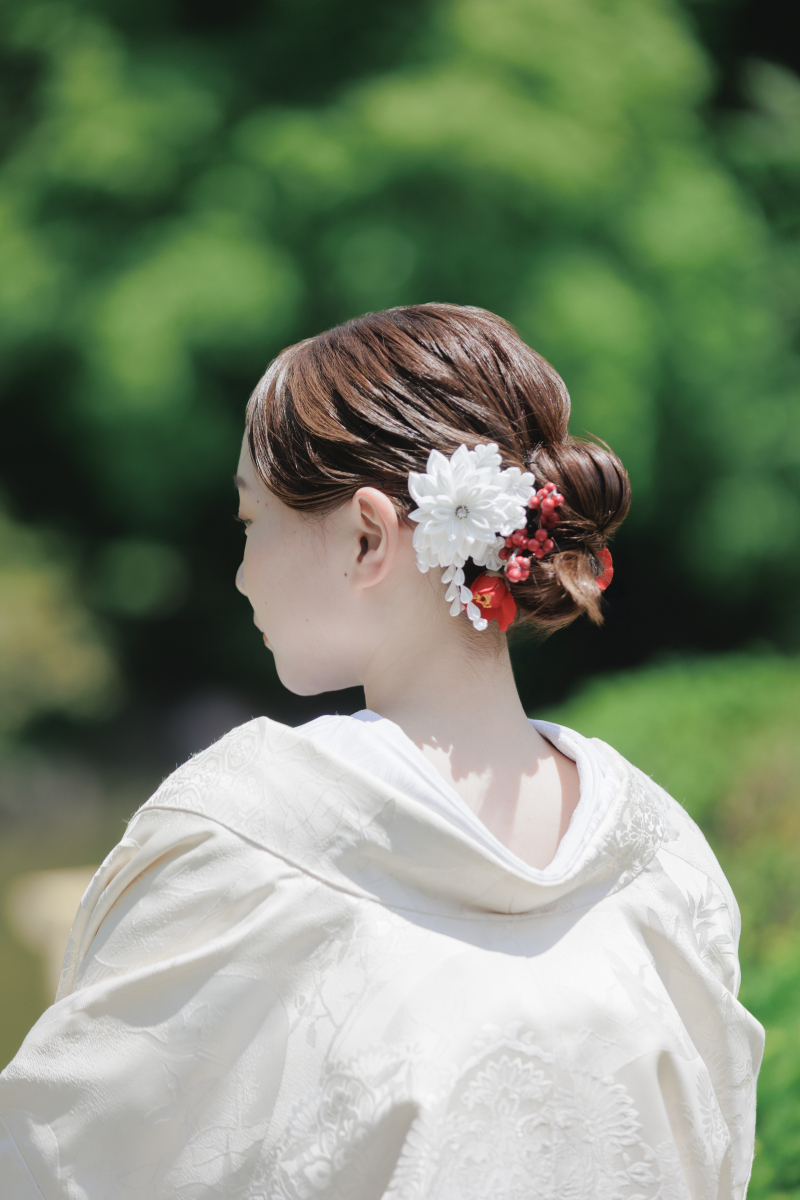 和装&rarr;洋装　ヘアチェンジ！